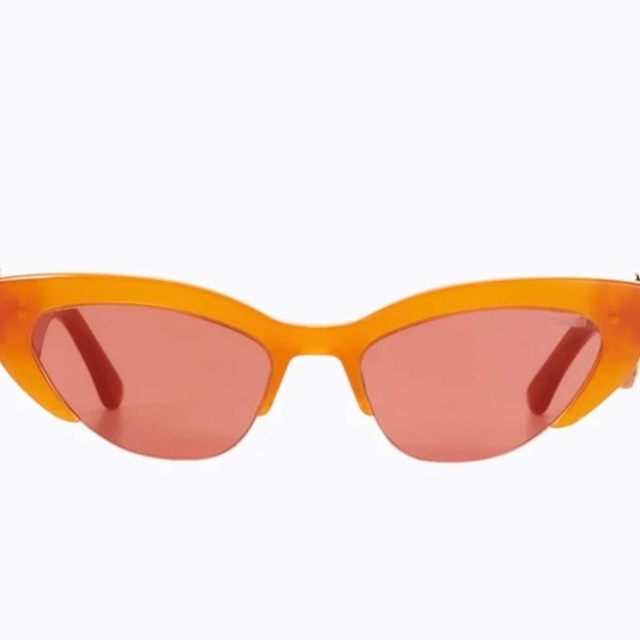 NEW Poppy Lissiman designer Solstice amber cateye sunglasses. - Picture 7 of 11